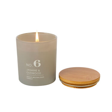 HomeScenter No. 6 Jasmine and Oudwood Candle